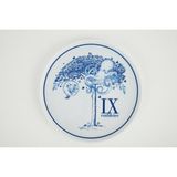 Lucra Concept The Charm Collection 25CM Servis Tabağı 2’li - Kırmızı - Mavi