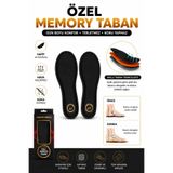 Lucy Shoes Premium Memory Foam Tabanlık – Terletmez, Koku Önleyici, Ortopedik Destek