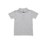 LUCYK&KİDS Çocuk Polo Yaka Kısa Kol Lacoste T-Shirt 5-6-7-8-9-10-11-12-13-14 YAŞ GRİ MELANJ Kısa Kol Polo Yaka T.shırt