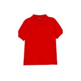 LUCYK&KİDS Çocuk Polo Yaka Kısa Kol Lacoste T-Shirt 5-6-7-8-9-10-11-12-13-14 YAŞ Kırmızı Kısa Kol Polo Yaka T.shırt
