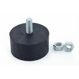 Ludıa M16 X 100 Mm Kauçuk Titreşim Takozu, Sarsıntı Engelleyici Sönümleyici Ayak (2 Adet Somun Hediyeli)