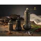 LUDIA Zamak Metal Kalay Renk 3 lü Set Karabiber,Kahve,Çörek Otu El Değirmeni Öğütücü Grinder