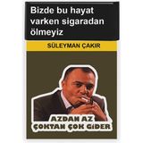 Ludio Süleyman Çakır Sigara Tabakası Kutusu Plastik Şık ve Kullanışlı Model