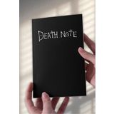 Ludios Death Note Siyah A5 Çizgisiz Günlük, Hediyelik Günlük Not Defteri (50 Sayfa)
