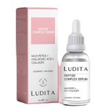 Ludita 30 ml İnce Çizgi ve Kırışıklık Karşıtı, Yoğun Nemlendirici Peptit Kompleks Serum