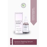 LUDITA Kırmızı Serum – %20 AHA + %2 BHA Peeling, Cilt Yenileyici & Ton Eşitleyici