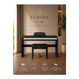 Ludorf Le130 Ahşap Piyano 88 Tuşlu Tuş Hassasiyetli Tabure Hediye