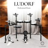 Ludorf NOVA9000 Profesyonel Dijital Bateri - RENK - Siyah