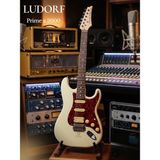 Ludorf Prime X3000 Elektro Gitar Profesyonel Seviye - Beyaz
