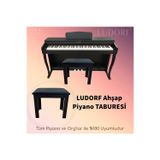 Ludorf Üst seviye Ahşap Piyano Taburesi
