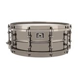 Ludwig 5.5 "x 14" Evrensel Metal Trampet, Siyah Nikel Donanım (LU5514)