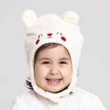 Luess Kız Bebek Bere - Ekru