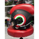 Luetooth Interkom Destekli Güneş Gözlüklü Açık Kask - Yazlık Motorcu Kaskı - XL