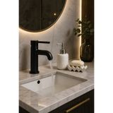 lufen deco Mermer Desenli Sıvı Sabunluk & Modern Katı Sabunluk Seti