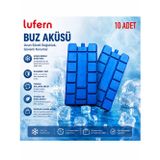 Lufern 10 Adet Buz Aküsü 12 Saat Termal Soğutma Kamp Piknik Seyahat Yiyecek Içecek Çanta Soğuk Kutusu
