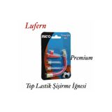 Lufern 5 Parça Hava Şişirme Ucu İğnesi Aparatı Sibop Seti Spor Topu Basketbol Futbol Bisiklet Lastik Amaçlı