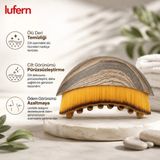 Lufern Özel Tasarım Lenfatik Drenaj Masaj Fırçası Doğal Ödem Şişlik Cilt Masaj Etkisi Pürüzsüz Cilt