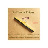 Lufern Özel Tasarım Yer Sileceği Çekpas 55 cm Ev Oto Yıkama Fabrika Depo Fayans Mermer Parke Seramik Beton