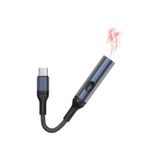 Lufern Taşınabilir USB Girişli Elektronik Çakmak Telefon Bilgisayar Powerbank Type-c Sigara Rüzgar Sönmez