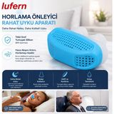 Lufern Yüksek Kaliteli Horlama Önleyici Rahat Uyku Aparatı Silikon Yumuşak Seyahat Burun Nefes Tıkanıklığı