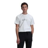 Lufian 111020197 Benjamin Kırık Beyaz Modern Grafik Erkek T-shirt