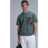 Lufian 111020202 Exotıc Ö. Başı Modern Grafik Erkek T-shirt