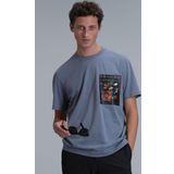 Lufian 111020202 Koyu Gri Erkek T-shirt