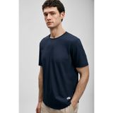 Lufian 111020312 Junya Erkek Basic T- Shirt Tişört Erkek Tişort LACİVERT