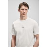 Lufian 111020322 Marcus Modern Grafik T- Shirt Tişört Erkek Tişort BEYAZ