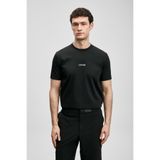 Lufian 111020322 Marcus Modern Grafik T- Shirt Tişört Erkek Tişort SİYAH