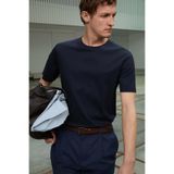 Lufian 111020323 Fınto Modern Grafik Erkek T- Shirt Tişört Erkek Tişort LACİVERT