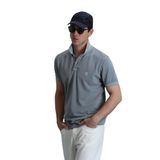 Lufian 111040163 Vernon Gri Smart Polo Erkek T-shirt