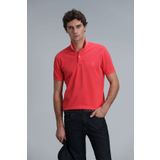 Lufian 111040163 Vernon Smart Polo Yaka Tişort Erkek T-shirt Turuncu