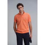 Lufian 111040164 Laon K.Turuncu Smart Polo Erkek T-shirt