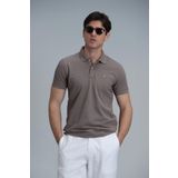 Lufian 111040164 Laon Toprak Smart Polo Erkek T-Shirt