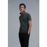Lufian 111040164 Laon Yeşil Smart Polo Erkek T-Shirt