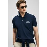Lufian 111040249 Artos Smart Erkek Polo Yaka Tişört Erkek Tişort LACİVERT
