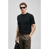 Lufian 111090147 Mateo Coolmax® Erkek T- Shirt Tişört Erkek Tişort SİYAH