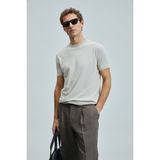 Lufian 111090156 Tıno Erkek Modal Karışımlı T- Shirt Erkek T-Shirt - 2XL - Bej
