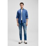 Lufian 111200228 Beneflec Smart Jean Erkek Pantolon Slim Fit Erkek Kot Pantolon MAVİ