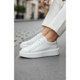 Lufian 111230234 Gage Casual Erkek Yüksek Taban Sneaker Ayakkabı BEYAZ