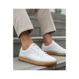Lufian 111230257 Omar Sneaker Erkek Deri Ayakkabı BEYAZ