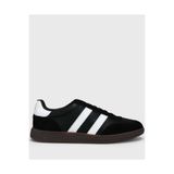 Lufian 111230322 Mike Sneaker Erkek Deri Ayakkabı SİYAH-BEYAZ
