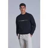 Lufian 112030144 Squire Lacivert Erkek Sweatshirt