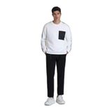 Lufian 112030153 Kırık Beyaz Erkek Sweatshirt