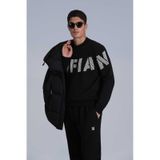 Lufian 112030158 Todillo Siyah Erkek Sweatshirt
