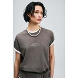 Lufian 121020030 Forest T-Shirt Kadın Tişört - XS - Vizon