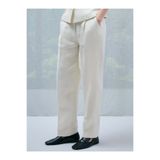 Lufian 121190033 Seam Jogger Pantolon Kadın Pantolon EKRU