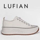 Lufian 121230092 Shay Kadın Jean Sneaker Spor Ayakkabı Beyaz Siyah