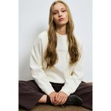 Lufian 122030027 Alıce Kadın Örme Kadın Sweatshirt - Beyaz